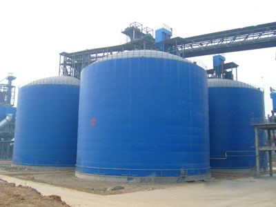 林甸水泥钢板库改造