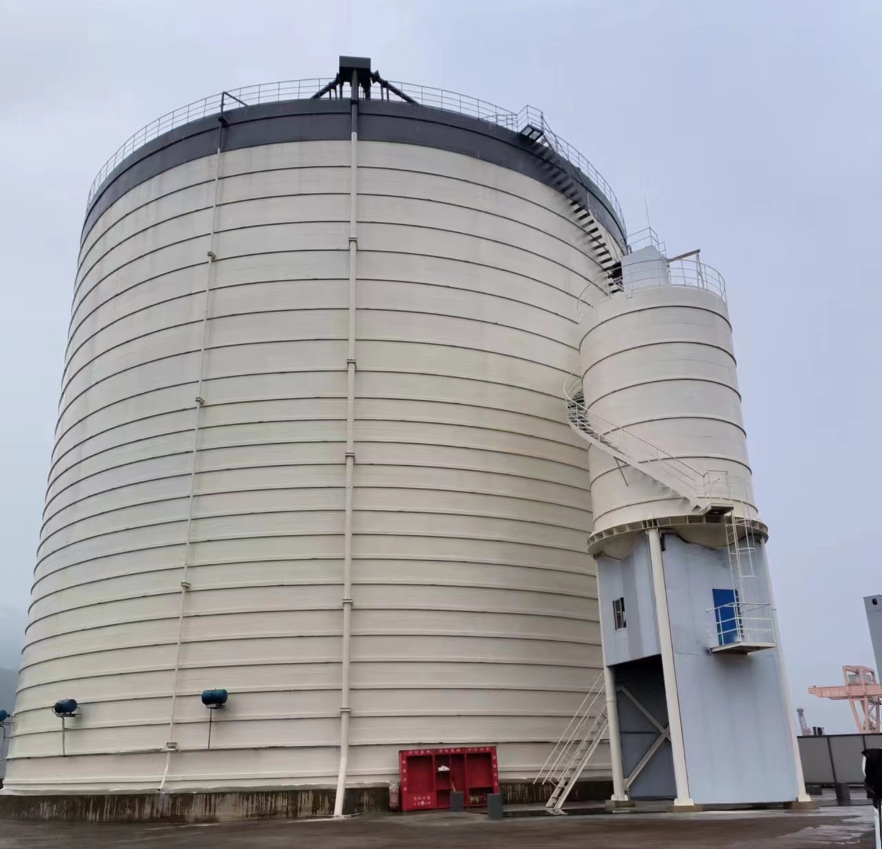 林甸10万吨水泥钢板库